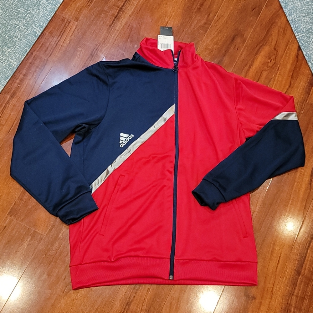 NWT Men's size L Adidas track jacket
